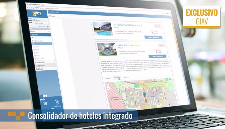 Consolidador de hoteles del software para agencias de viajes Consolidador de hoteles del software para agencias de viajes